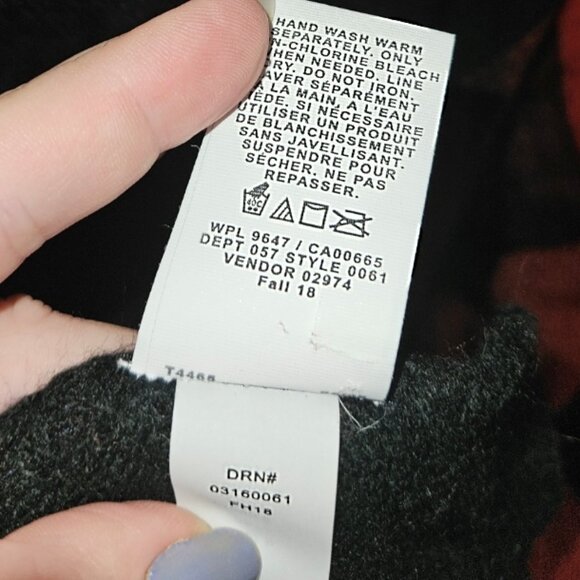 Eddie Bauer Poncho Wrap ~ One Size ~ EUC - Picture 5 of 5